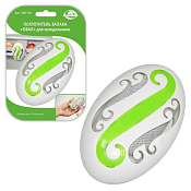 Поглотитель запаха для холодильника "Овал" 1,5х7см