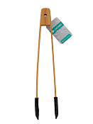 Щипцы 30см, бамбук, силикон