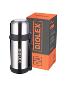 "Diolex" Термос с универсальным горлом 1,2л