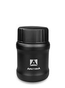 "Арктика" Термос вакуумный с широким горлом 0,5л цв.черный