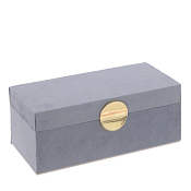 Шкатулка декоративная "Серое облако" 26х12х10см