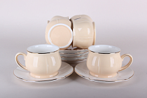 Кофейный набор "Персиковый сад" 12пр. 190мл в п.у.