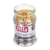 "VETTA" Зубочистки в баночке 180шт.