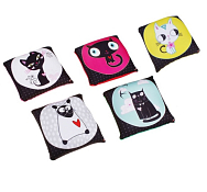 Подушка-антистресс "Коты" 6 видов, 35х35см