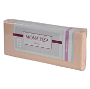 "Mona Liza" Простыня на резинке 200х220х25см, цв.молочный