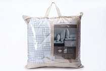 Одеяло "Chalet" 140х205см цв.серый,олива