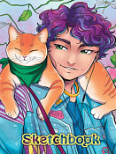 Скетчбук "Аниме. Красавчик" 13x21см