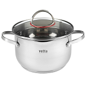 "VETTA" Бирмингем" Кастрюля 4,8л 22см с индукционным дном