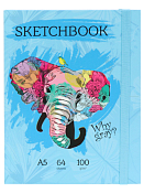 Скетчбук "Elephant" 22х17см