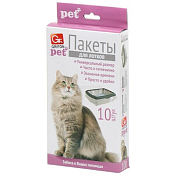 "GRIFON" Мешки для кошачьих лотков ПНД 45х30см, 10шт.