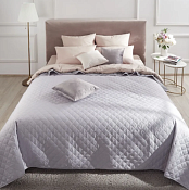 Покрывало стеганое "Милан" 150х200см, цв.серый