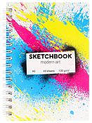 Скетчбук "Modern Art Khaos" 15х11см