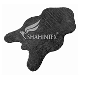 SHAHINTEX Коврик меховой 75х130см, цв.блэкглама