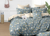 "Cleo" Комплект постельного белья "Либерти" семейный, 50х70см, 70х70см, поплин