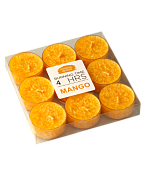 "Tealight" Набор свечей-таблеток (9шт) Манго 10х10х2,5см