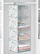 "VALIANT" BOTANIC Кофр подвесной для хранения, 4 секции 30х30х84см