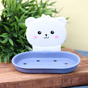 Мыльница настенная "Bear" 14х9х1,5см