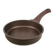 "KUKMARA"Stella" Сковорода 28см, h 6,5см, с АПП, цв.мокко