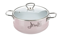 "Maestro" Кастрюля-тор 3л цв.розовый