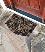 Коврик придверный флокированый  "Линкольн" 58х88см
