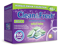 "LOTTA" Mini tabs" Таблетки для ПММ 60шт.