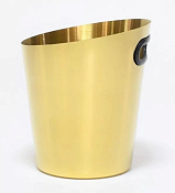 Ведерко для льда 21см, цв.золото