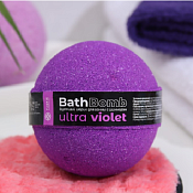 Бурлящий шар для ванны с шиммером "Ultra Violet" 120гр.