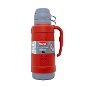 "THERMOS" Термос с узким горлом со стек. колбой 1,8л, цв.красный