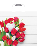 Пакет полиэтиленовый "С любовью" 38х34см