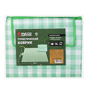 "РУССО ТУРИСТО" Коврик туристический 200х150см, цв.зеленый