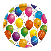 "Праздник" Набор бум.тарелок 10шт. 23см