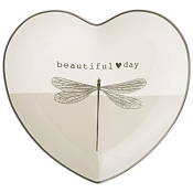 "LOVE YOU" Блюдо сервировочнное "Beautiful Day" 20,5см