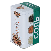 Банка жестяная "Соль" 17x10x10см