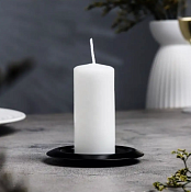 Подсвечник "Чашка" 4см цв.черный