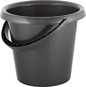 Ведро "Rock'n'Roll" 10л 32х30,6х26см, цв.антрацит