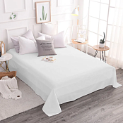 "Mona Liza" Простыня 215х240см, цв.белый