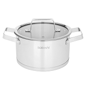 "SATOSHI" Шато" Кастрюля 3,4л, 20см с индукционным дном