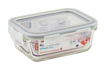 "Grey" Контейнер стекло 0,33л прямоуг 13х10х5см