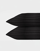 "Holiday" Набор наволочек 50х70см 2шт, цв.черный, полисатин