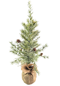 Ель декоративная "Ёлочка с шишками" 50см