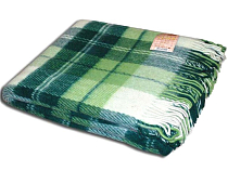 Плед "Эльф" 170х210см, бел.салат.зеленый