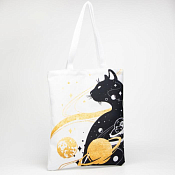 Сумка текстильная «Космический» 35х40см