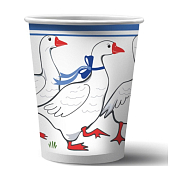 "Гуси" Набор бум.стаканов 6шт. 250мл