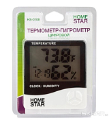 Термометр-гигрометр электронный цифровой "HOMESTAR HS-0108" -20 +70С
