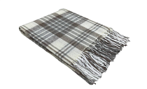 Плед "Метро.CANNY" 170х210см, бел-сер-кор