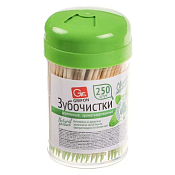 "GRIFON" Зубочистки в баночке с МЕНТОЛОМ, 250шт.