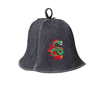 Шапка для сауны "Огненный Змей"