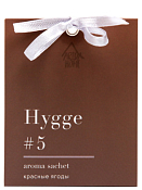 "Hygge #5" Аромасаше "Красные ягоды" 8х10х1,5см