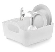 "Umbra" Tub" Сушилка для посуды 36,8х18,2х32см, цв.белый