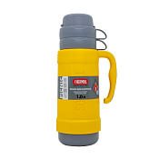"THERMOS" Термос с узким горлом со стек. колбой 1л, цв.желтый